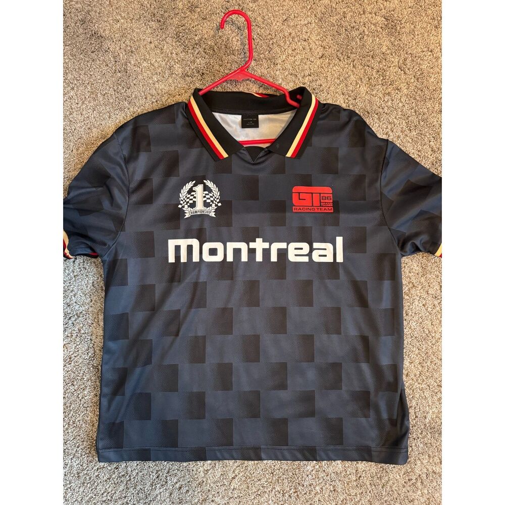 Cotton On Montreal GT96 Racing Football Jersey Men's Large